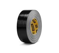 Cinta americana DEFENDER EXA-TAPE, cinta adhesiva textil para reparaciones, enmascarar, manualidades y marcar, fácil de arrancar, resistente a la intemperie, negro mate, 50 mm נ50 m