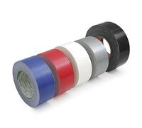 Cinta americana plastica 25mx50mm gris