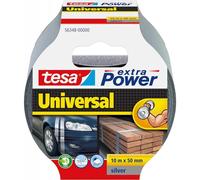 Extra Power Cinta adhesiva de papel universal (Plata, 10 m x 50 mm)