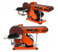 Cinta Amoladora Lijadora de Disco Lijadora Combinada Tischschleifer 600W