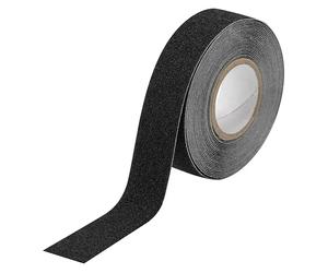 Cinta antideslizante 1989-3 (Negro, L x An: 5 m x 25 mm)
