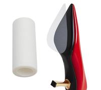 Cinta Antideslizante Adhesiva para Suelas,Película Transparente de Goma 10×100 cm + Tijeras de Seguridad Protector Anti-desgaste suela protectora Anti-ruido Anti-slip para Tacones y Zapatos Diario