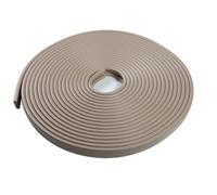 Cinta antideslizante de PVC negro para peldaños de 40 x 8 mm, rollo de seguridad duradero de 10 m para escaleras, escalones y rampas, ideal para uso doméstico y exterior, agarre mejorado y resistencia