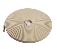 Cinta antideslizante de PVC para peldaños de escaleras, 40 x 8 mm (negro, 10 m) - Agarre adhesivo duradero para escaleras, escalones y rampas - Resistente a la intemperie, fácil de aplicar, solución