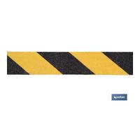 Cinta Antideslizante Negro/Amarillo Cofan - Prevención de Accidentes