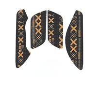 Cinta antideslizante para mouse compatible con HyperX Pulsefire Haste2 Wireless Gaming Mouse Skins, resistente al sudor, agarre a prueba de sudor, cubierta protectora, mitad negra dorada