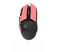 Cinta antideslizante para mouse compatible con Logitech G402 Gaming Mouse Skins, resistente al sudor, agarre a prueba de sudor, cubierta protectora, media rosa