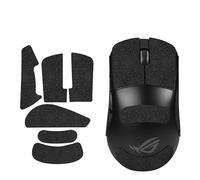 Cinta antideslizante para ratón compatible con ASUS ROG Harpe Ace Mini Mouse Skins, resistente al sudor, agarre a prueba de sudor, cubierta protectora, color negro completo