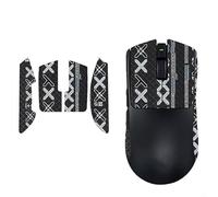 Cinta antideslizante para Razer Viper V4 Pro 2026 ratón Adhesivo antideslizante transpirable Skin de skate Hecho a mano (half-black)