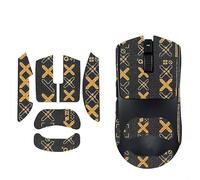 Cinta antideslizante para Razer Viper V4 Pro 2026 ratón Adhesivo antideslizante transpirable Skin de skate Hecho a mano (full-black-and-gold)