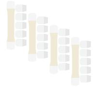 Cinta Antienvejecimiento para Cuello 4 Piezas Goma Khaki | Buena Elasticidad, Adhesión Firme, Reduce Arrugas, Lifting, para Mujeres, Peso Ligero