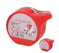 Cinta antifugas para tuberías, cinta de plomería para fugas - Cuerda de sellado para tuberías antifugas - Cable de rosca de sellado de tuberías profesional resistente a altas temperaturas