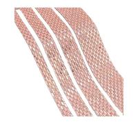 Cinta autoadhesiva con pedrería de cristal, Cinta autoadhesiva de diamantes imitación for manualidades, multicolor, varios tamaños, 10 unidades(Pink,10row 25mm)