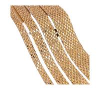 Cinta autoadhesiva con pedrería de cristal, Cinta autoadhesiva de diamantes imitación for manualidades, multicolor, varios tamaños, 10 unidades(Gold,10row 25mm)