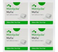 Cinta autoadhesiva Mefix 10 m | permeable al vapor de agua | extensible y cómoda