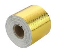Cinta autoadhesiva reflectante, cinta protectora de aislamiento térmico dorada/plateada, vendaje de 50mm x 5M, rollo Universal