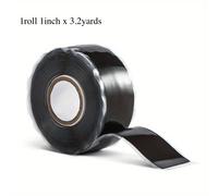 Cinta Autoadhesiva Selladora de 1 de Ancho y 1.6 Yardas de Largo, , para Reparación de Tuberías de Emergencia, Vendaje de Cables y Fijación de Herramientas