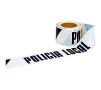 CINTA BALIZ. "POLICIA LOCAL" 80MMX100MTS - Unid: 1