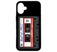 Cinta Best Of 1980 Cassette Music Mix 1980s 80s Outfit Tape Carcasa para iPhone 16 Plus