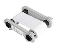Cinta blanca compatible RCT015NAA para impresoras dúplex Evolis Primacy Zenius Edikio Flex Edikio 1000 imágenes
