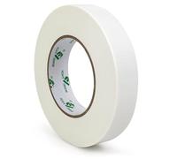 Cinta blindada blanca, 25 mm x 50 m, resistente al agua, cinta adhesiva de doble cara, cinta adhesiva textil, sellado de tubos en exteriores, se puede rasgar a mano para unir sellado, protección de
