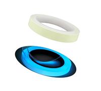Cinta brillante de servicio, tiras de seguridad PET adhesivas fuertes de 300cm para aplicaciones en interiores y exteriores, suelo de pared, cinta para interiores y exteriores