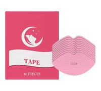 Cinta bucal Beauty Sleep para mujeres dormidas, cintas de belleza de colágeno, calma la zona de la mandíbula, transpirable, fácil de quitar, suave y agradable, adecuada para todo tipo de pieles. (10