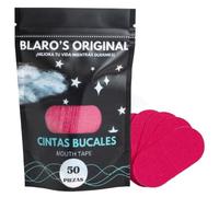 Cinta Bucal Blaro's Original - Adhesivo Hipoalergénico para todo tipo de Pieles - Reduce Ronquidos y Mejora la Calidad del Sueño - Reduce las Enfermedades Inmunologicas - 50 Piezas