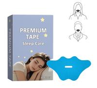 Cinta bucal para dormir: cinta para dormir, ayuda a ronquidos para hombres y mujeres, cómoda, agradable al tacto, mejora la respiración y reduce la sequedad de la boca
