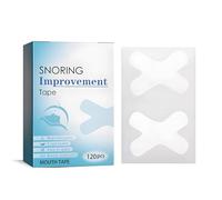 Cinta bucal para dormir, cinta para dormir, respirar por la boca, agradable a la piel, no irritante, segura y cómoda, para mujer. Recuperación, fuerte, suave, hipoalergénica, transparente e inodora