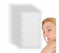 Cinta bucal para ronquidos | Tiras para dormir cinta bucal cinta para dormir | Tiras nasales, cinta de respiración bucal, solución de ronquidos para malos hábitos de sueño para mujeres y hombres