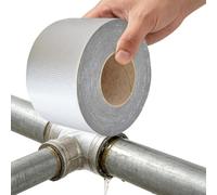 Cinta butilo impermeable genérica | 10 cm x 10 m impermeable flexible a prueba de fugas masilla, cinta impermeabilizante reparación para techo de autocaravana, barcos, reparación de techo,