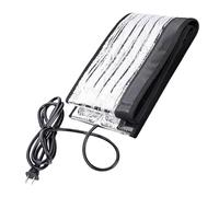 Cinta calefactora para tuberías,Manta térmica para tuberías de agua | Cubierta anticongelante de 110 V | Cable calefactor de protección contra congelación de papel de aluminio para temperatura constan