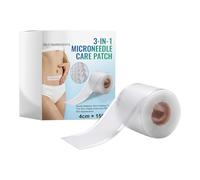 Cinta cicatricial, parche cicatricial de silicona, impermeable, transpirable y recortable, tira de microagujas reutilizable para mujeres en caso de quemaduras, estrías, piel abdominal