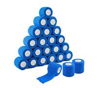 Cinta cohesiva de vendaje autoadhesivo de 24 piezas, envoltura deportiva elástica transpirable para esguinces de tobillo de muñeca, hinchazón, uso veterinario para caballos y mascotas - envoltura t