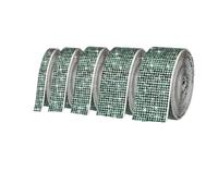 Cinta con pedrería Cinta DIY pegatina diamantes de imitación manualidades coche teléfono autoadhesivo cristal Diamante(Green,S 0.9CM)