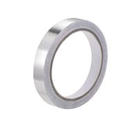 Cinta conductora, cinta de aluminio 40 mm for altas temperaturas, for sistemas climatización (HVAC), sellado y reparación conductos aire frío caliente. Adhesivo una cara. 20 m / 65 pies(10mm x 20m)