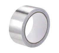 Cinta conductora, cinta de aluminio 40 mm for altas temperaturas, for sistemas climatización (HVAC), sellado y reparación conductos aire frío caliente. Adhesivo una cara. 20 m / 65 pies(40mm x 20m)