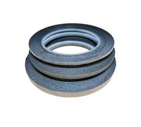 Cinta conductora de carbono de doble cara con matriz de aluminio for SEM, TEM y EDS: ideal for microscopía electrónica de barrido(3mm Width)