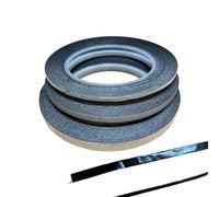 Cinta conductora de carbono de doble cara con matriz de aluminio for SEM, TEM y EDS: ideal for microscopía electrónica de barrido(8mm Width)