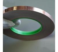 Cinta conductora de lámina de cobre for uso en laboratorio: ideal for pruebas de dispositivos OPV y optimización del rendimiento.(WxL 10mm x 50m)