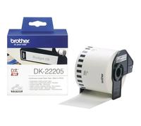 CINTA CONTINUA DE PAPEL TERMICO (BLANCA) 62MM X 30.48M DK-22205