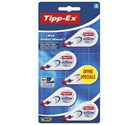 Cinta correctora Mini Pocket Mouse deTipp-Ex. Blíster 5 unités