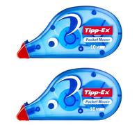 Cinta correctora Tipp-ex Pocket Mouse, instantánea, 4,2 mm 10 m, color blanco, 42709 Tippex, 2 unidades