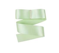 Cinta de 10 m de ancho de una sola cara para decoración de tartas de cumpleaños, boda, flores, color verde