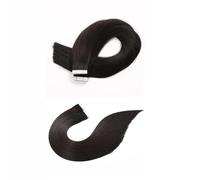 Cinta de 18-24 pulgadas en extensiones de cabello humano, 40 piezas Remy recta en trama de piel for uso diario(Dark Brown,24 Inch)
