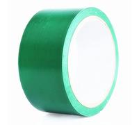 Cinta de advertencia de peligro, La cinta adhesiva de advertencia peligro está disponible en multicolor y mide 80 mm por 15 m(Green)