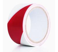 Cinta de advertencia de peligro, La cinta adhesiva de advertencia peligro está disponible en multicolor y mide 80 mm por 15 m(Red/White)