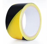 Cinta de advertencia de peligro, La cinta adhesiva de advertencia peligro está disponible en multicolor y mide 80 mm por 15 m(Black/Yellow)