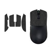 Cinta de agarre antideslizante de alta calidad para ratón inalámbrico Razer Viper V4 Pro 2026, antisudor, hecho a mano, fácil de aplicar, accesorio de mouse para juegos (mitad negro y copo de nieve)